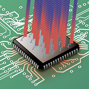 Cooling microprocessor chips through the combination of carbon nanotubes and organic molecules as bonding agents is a promising technique for maintaining the performance levels of densely packed, high-speed transistors in the future.