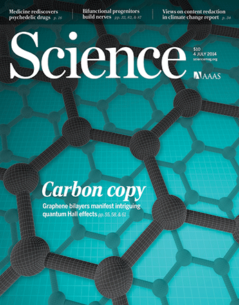 The July 4 cover of Science features new research into graphene, including a paper co-authored by Perimeter researchers Dmitry Abanin and Zlatko Papić.