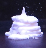 DNA glue holds together this 3-D printed gel, a precursor step to building tissues. 
Credit: American Chemical Society