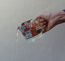 At the picosecond scale, liquids move not so much in a gang rush as a follow-the-leader process akin to the space moving around in a 15 puzzle, according to a group of NIST researchers. The physical model they propose has implications for the design of protein-based drugs that must be stored for long periods at room temperature.
CREDIT: Baum/NIST