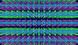 This shows the atomic scale structure of 'designer' layered oxides: band-gap engineering is enabled by varying the sequence of the well-defined layers, seen as planes of similarly colored (green and purple) atoms, in transition metal oxides without changing the materials overall chemical composition.
CREDIT: James Rondinelli