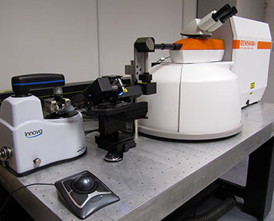 The Bruker Innova AFM and Renishaw inVia Raman spectrometer make a powerful combination for materials characterisation.