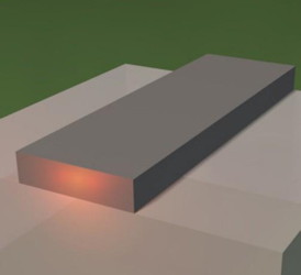 The strong confinement in the silicon photonic nanowire waveguide enhances the light matter interaction. The strong interactions allow to extend a frequency comb towards the mid-infrared.
CREDIT: Ghent University