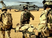 Soldiers with life-threatening blast wounds might one day benefit from a new nanoparticle under development.
Credit: Stocktrek Images/iStock/Thinkstock