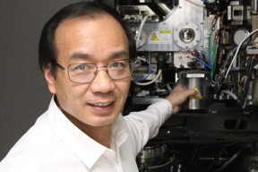UCLA California NanoSystems Institute
Hong Zhou runs the Electron Imaging Center for Nanomachines laboratory at CNSI, where a highly sophisticated cryo electron microscope made the research possible.