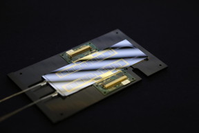 This is the silicon based quantum optics lab-on-a-chip.
CREDIT: University of Bristol