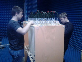Lattice of plastic pipes filled with heated water was used to test the calculations.
CREDIT: ITMO University