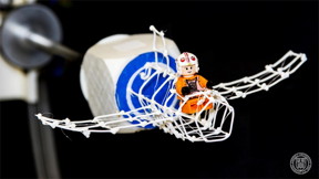 This wire frame prototype of a toy aircraft was printed in just 10 minutes, including testing for correct fit, and modified during printing to create the cockpit. The file was updated in the process, and could be used to print a finished model.
CREDIT: Cornell University
