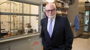 Sir Fraser Stoddart, winner of the 2016 Nobel Prize in chemistry. Photo by Jim Prisching.
