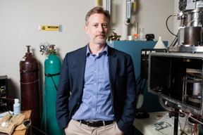 There are many thousands of combinations of materials and interfaces that we can create, says associate professor Geoffrey Beach. So with this wealth of material structures, rather than relying on the few materials that nature has given us, we can now design materials and their magnetic properties to exhibit the characteristics that we want.

Photo: M. Scott Brauer