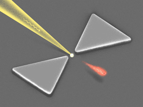Fig. 1. Optical nanoantenna.
CREDIT
Researchers from MIPT and ITMO University