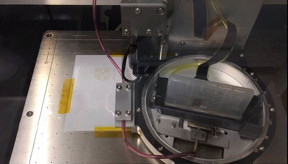 An international research team has developed inks made of graphene-like materials for inkjet printing. New black phosphorous inks are compatible with conventional inkjet printing techniques for optoelectronics and photonics. Video and photo credit: University of Cambridge