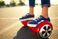 Hoverboard, cell phone and vehicle batteries could become safer with the addition of a natural asphalt.
Credit: maxbelchenko/Shutterstock.com