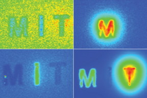 MIT researchers have devised a way to simultaneously image in multiple wavelengths of near-infrared light, allowing them to determine the depth of particles emitting different wavelengths.

Image courtesy of the researchers