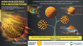 Use of black gold can get us one step closer to combat climate change.

CREDIT
Royal Society of Chemistry, Chemical Science