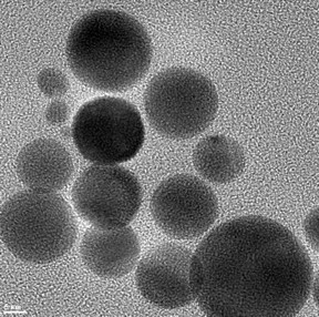 Artificial enzymes made of treated charcoal, seen in this atomic force microscope image, could have the power to curtail damaging levels of superoxides, toxic radical oxygen ions that appear at high concentrations after an injury. (Credit: Tour Group/Rice University)