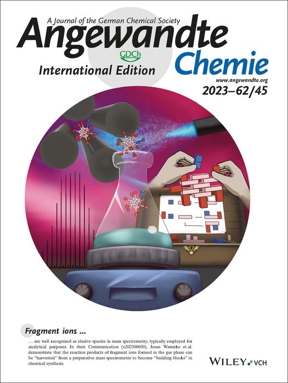 Cover of the journal Angewandte Chemie

 

 

CREDIT
Photo: Leipzig University